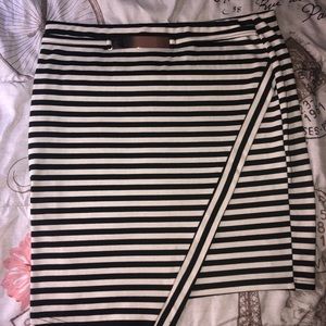 Striped Mini Skirt